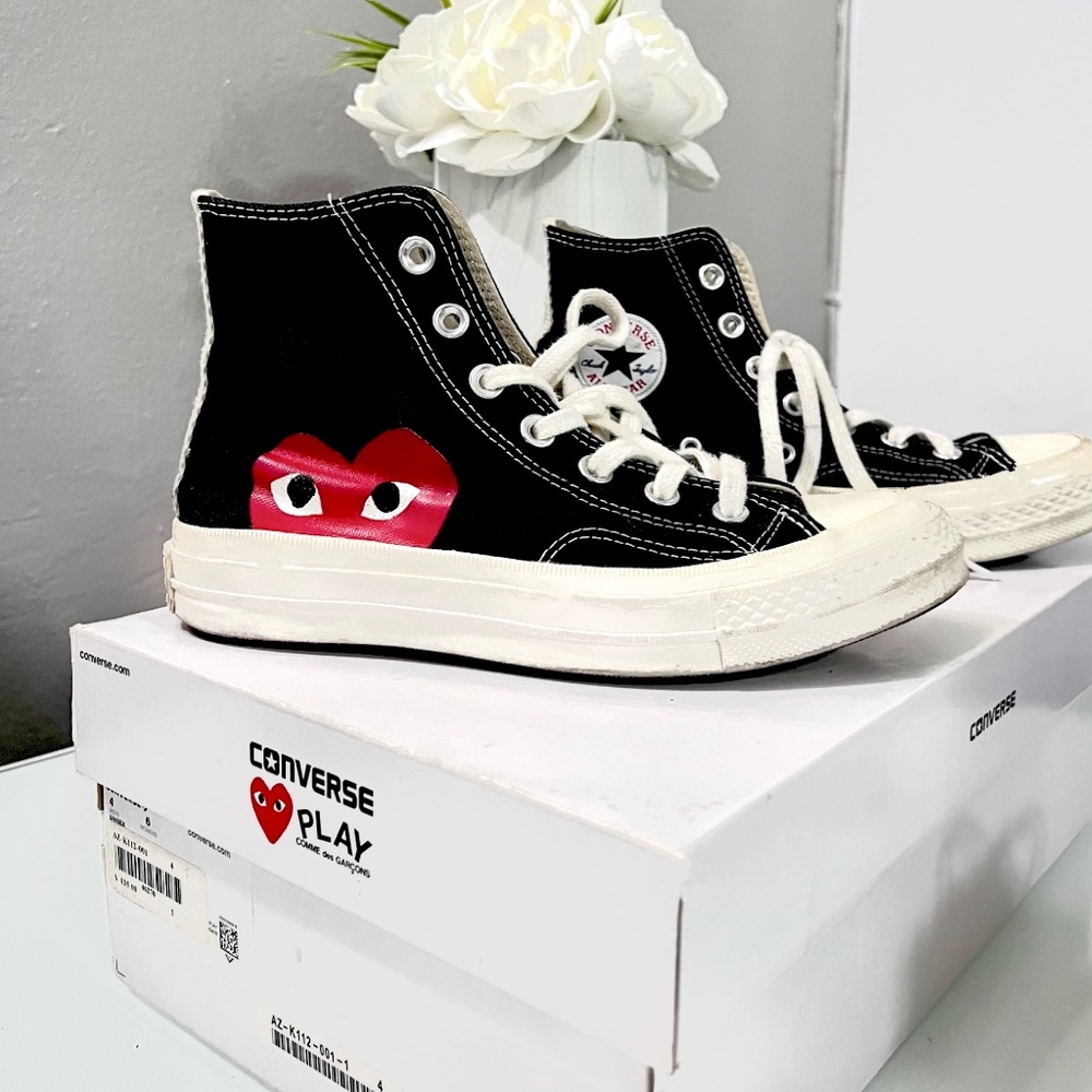 Comme Des Garçons X Converse UNISEX Women's 6